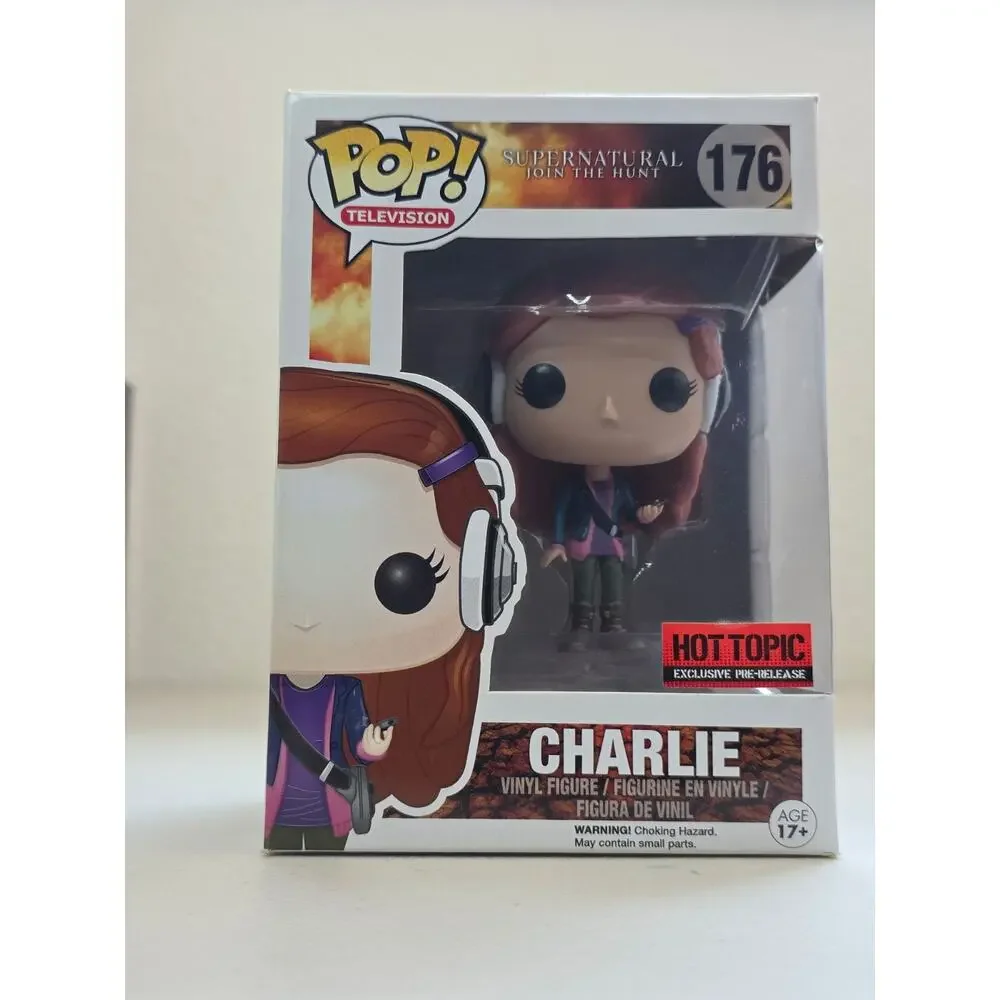 Funko Pop! Vinyl: Supernatural Charlie Bradbury #176 Hot Topic Exclusive - Picture 1 of 7
